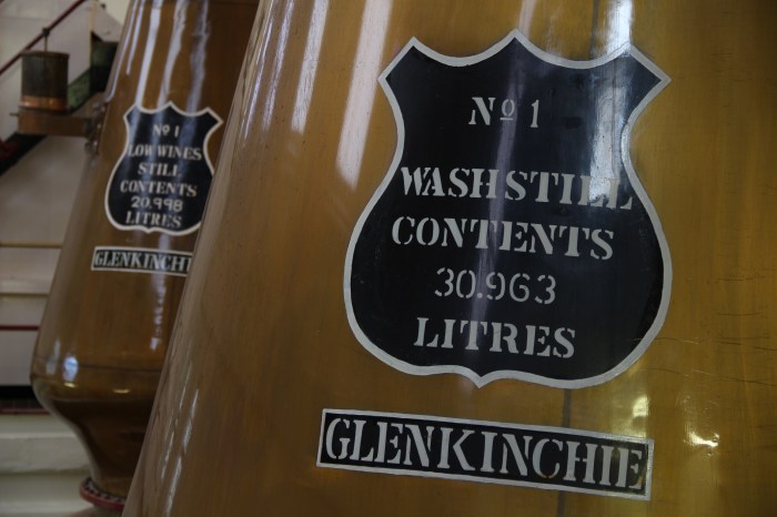 Glenkinchie Distillery Beautiful Stills