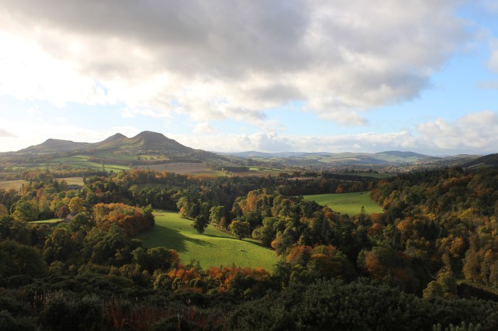 Rollins hills Scottish Borders Scotts Viewpoint