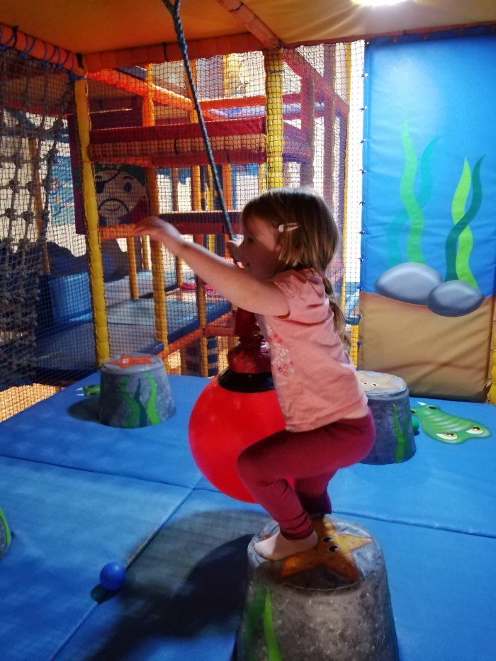 Scottish Borders Soft Play girl playing