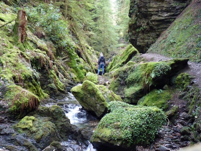 scottish glen waterfalls